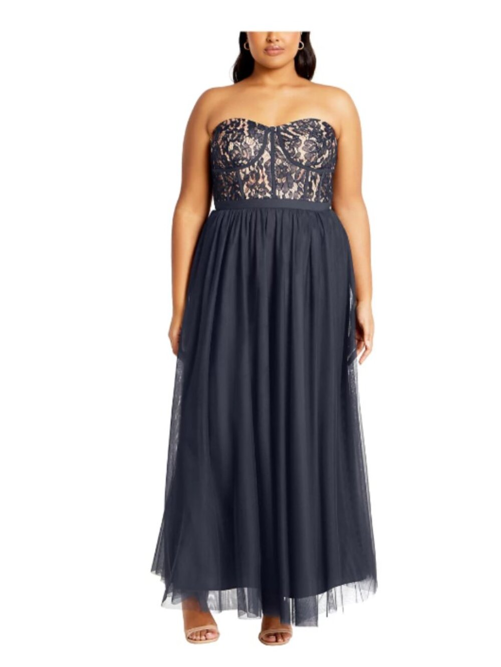 City Chic Sweet Beauty Maxi Dress